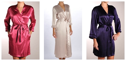 satin robe satin robe