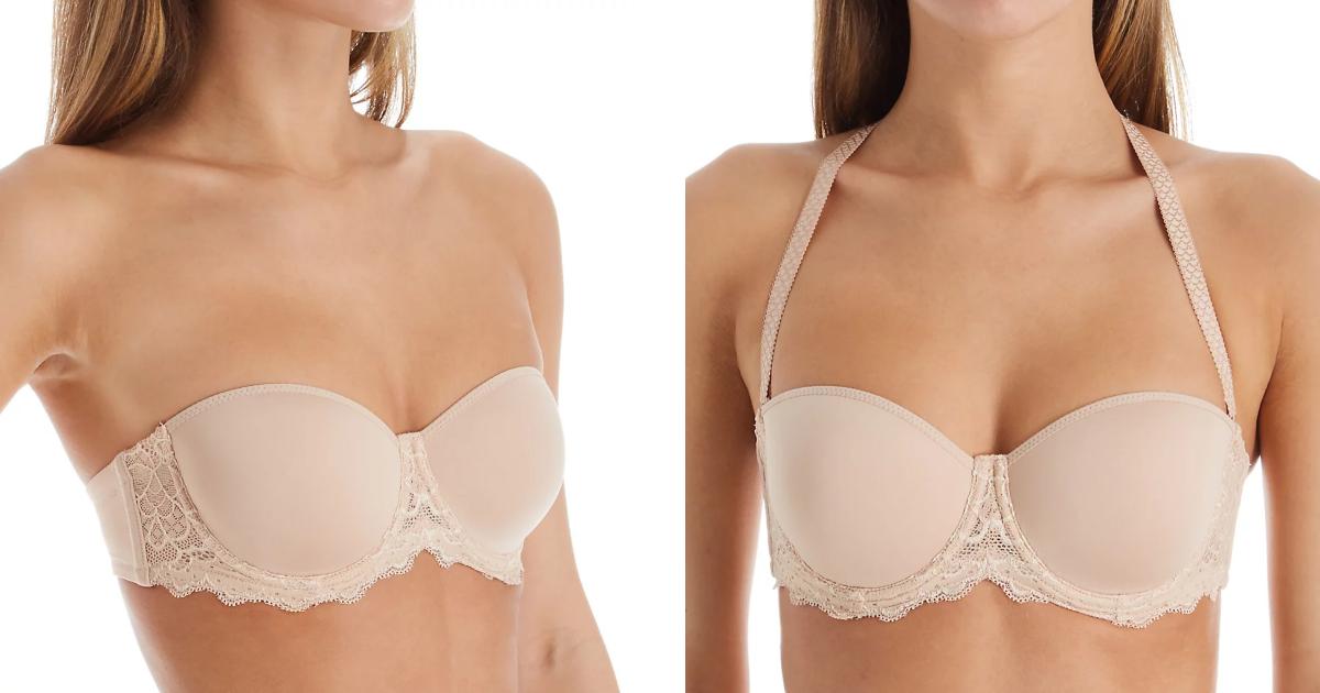 A beautiful bra with a touch of lace is a nice way to jazz up your closet favorites.