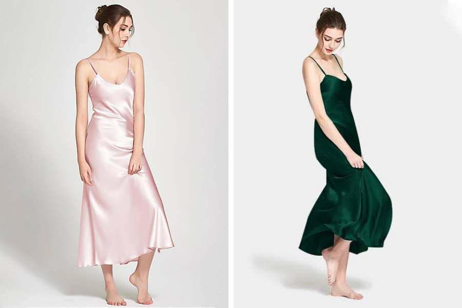 A beautiful silk nightgown is Valentines day gift that can be worn again and again.