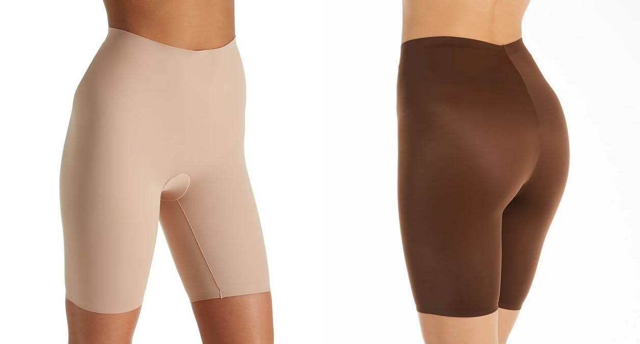 The perfect choice for your lower half, thigh shapewear is a great choice for skirts and tight fitting pants.