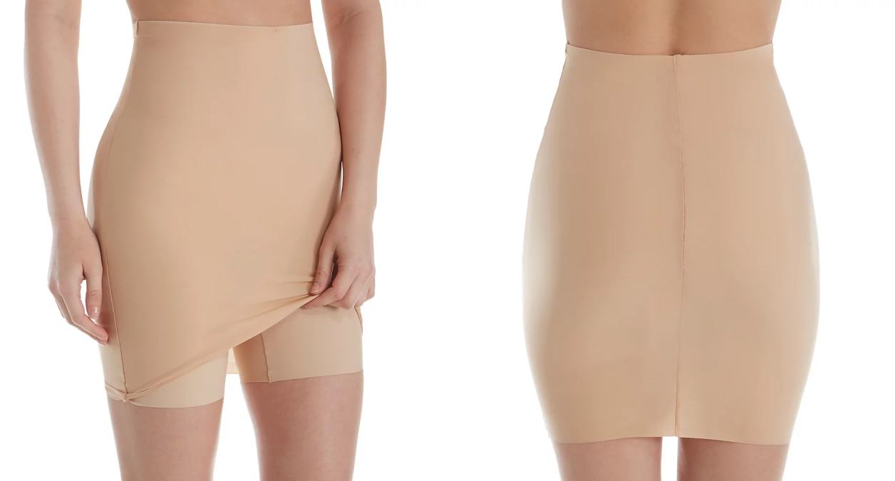Shorter shapewear slips are an excellent choice for micro minis - they're virtually invisible.