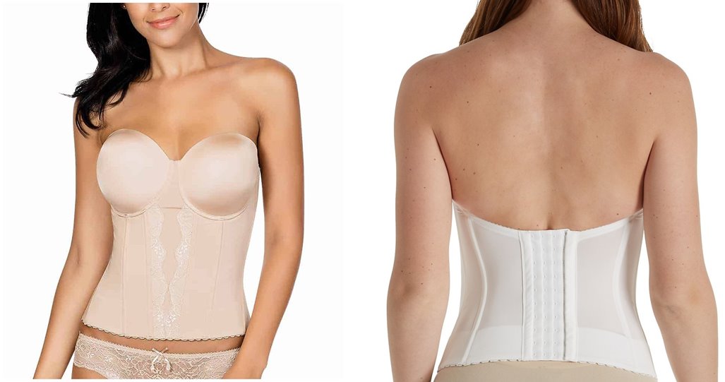 bridal bustier