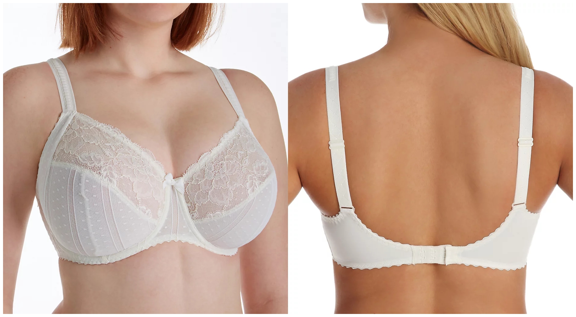 Wedding undergarments with lace and pretty detailing can also be worn on your honeymoon.