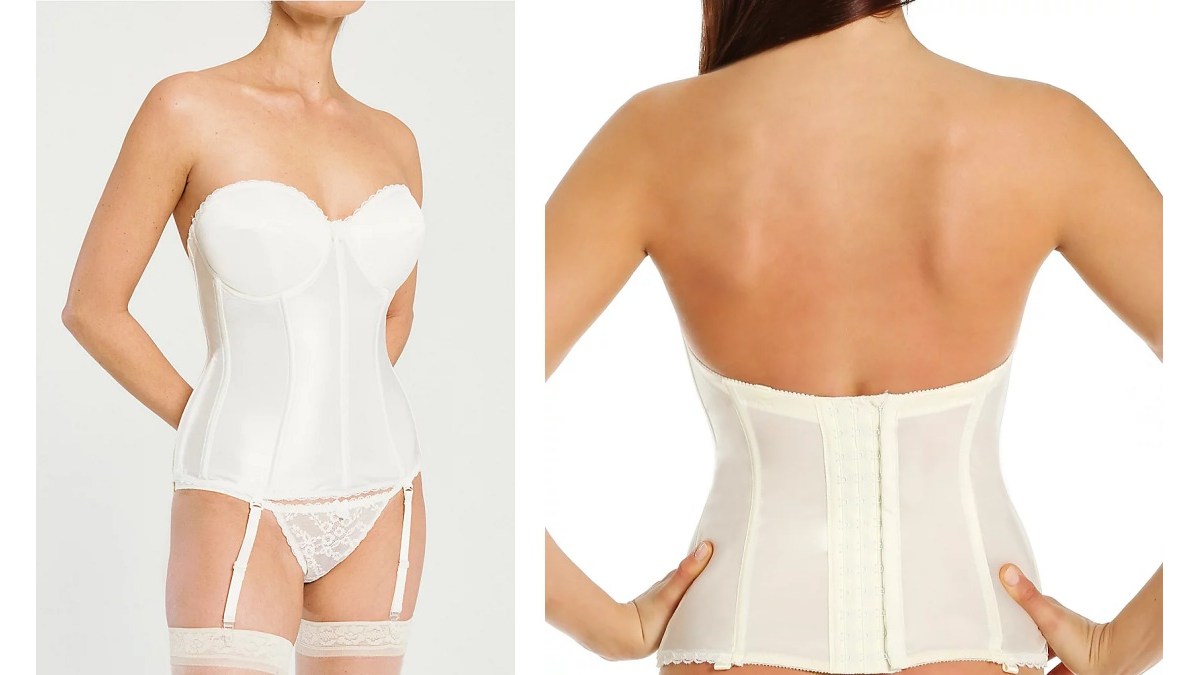 Bras and bustiers with boning offer great support that's comfy and easy to wear.