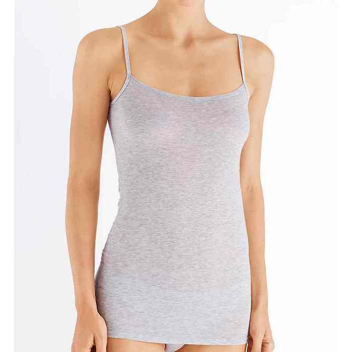 A bra camisole is one of the most popular styles for spring and summer wear.