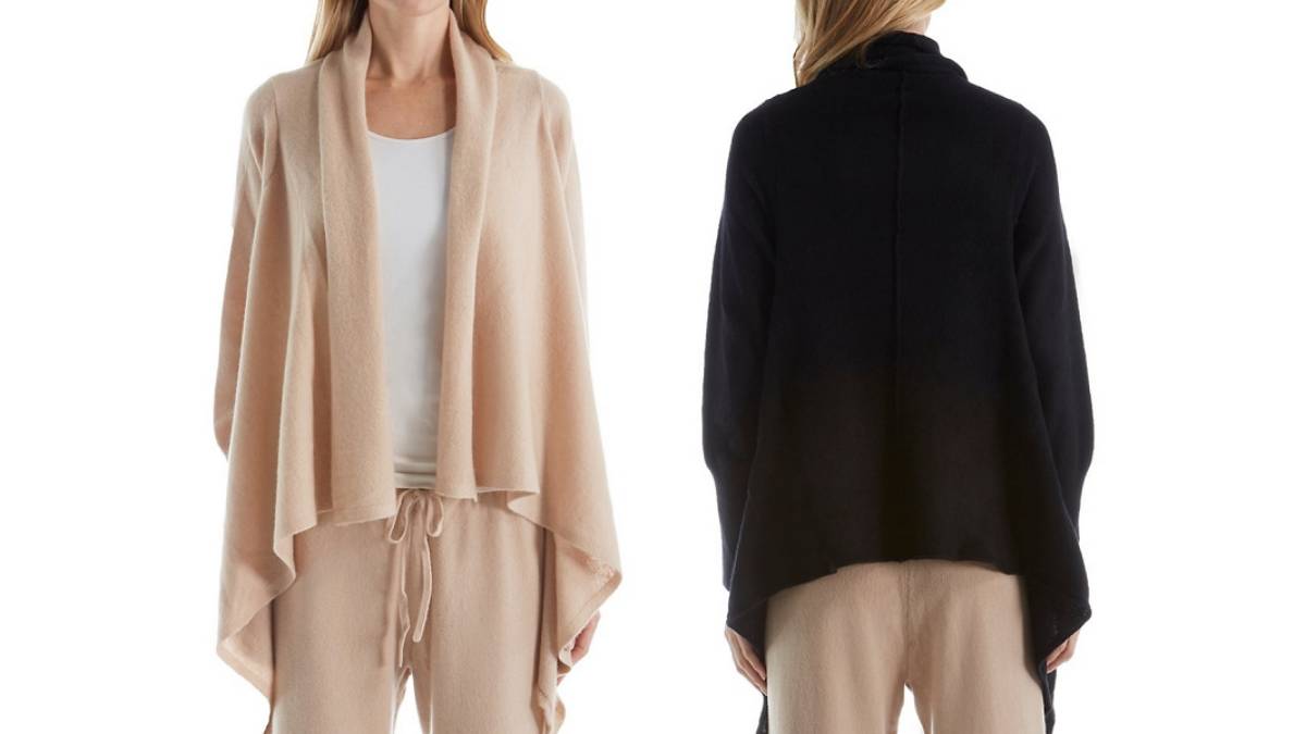 Cashmere sleepwear comes in a variety of beautiful styles.