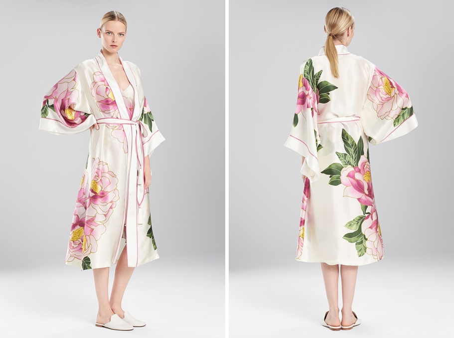 satin robe