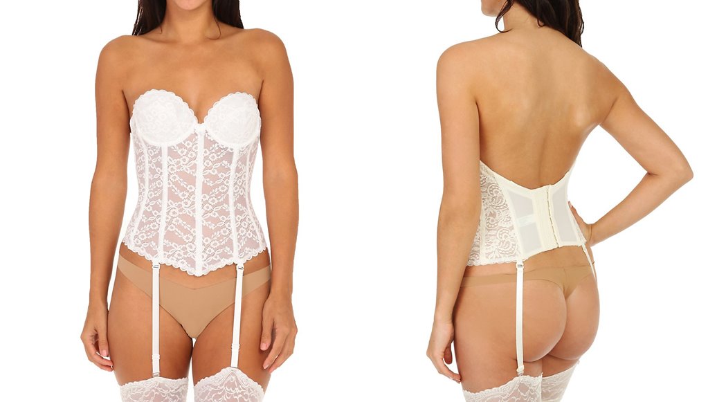 best bridal bustier