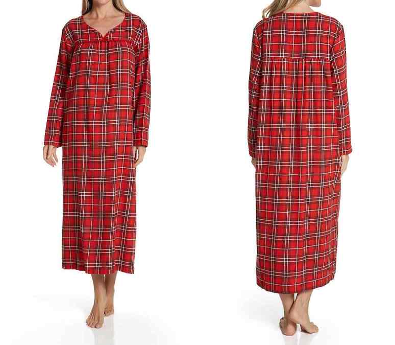 flannel nightgown