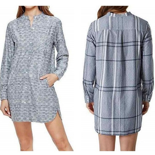 A flannel nightshirt is one of the best ways to keep warm.
