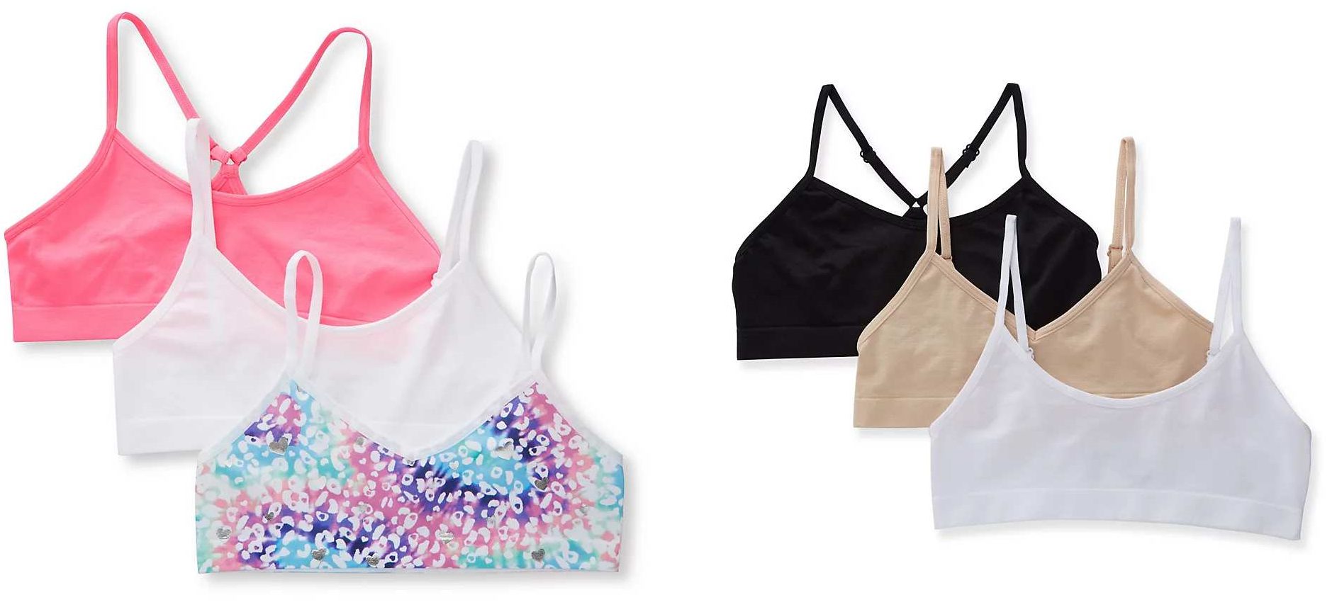 little girls in training bras