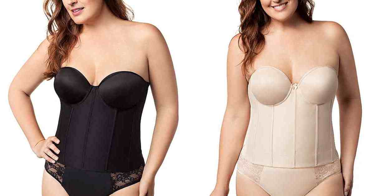Longline bra shapewear is an fantastic choice for mid-section control.