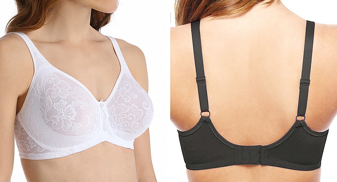 Minimizer bras are a great style for a trimmer looking silhouette.