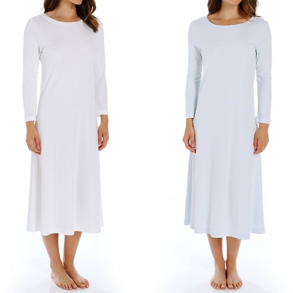 Long nightgowns are a sleepwear basic that are hard to resist.