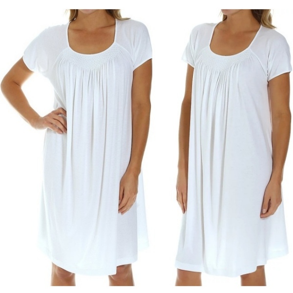 Cotton nightgowns are one of the comfiest choices.
