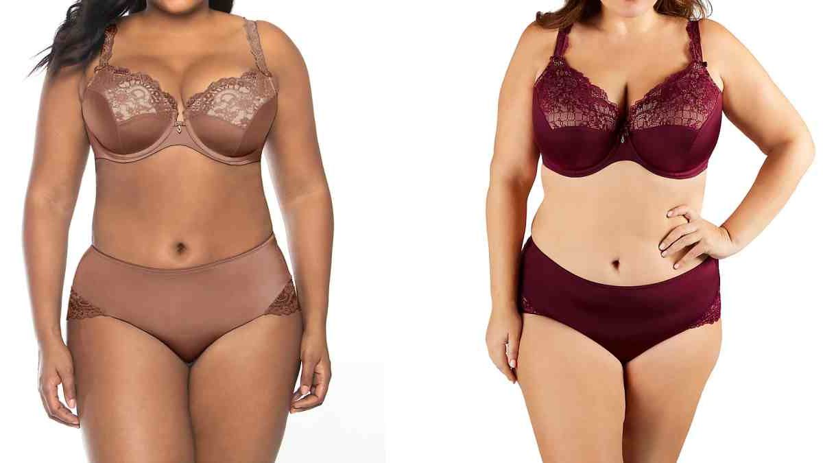 A full figure push up bra offers a beautiful lifted shape.