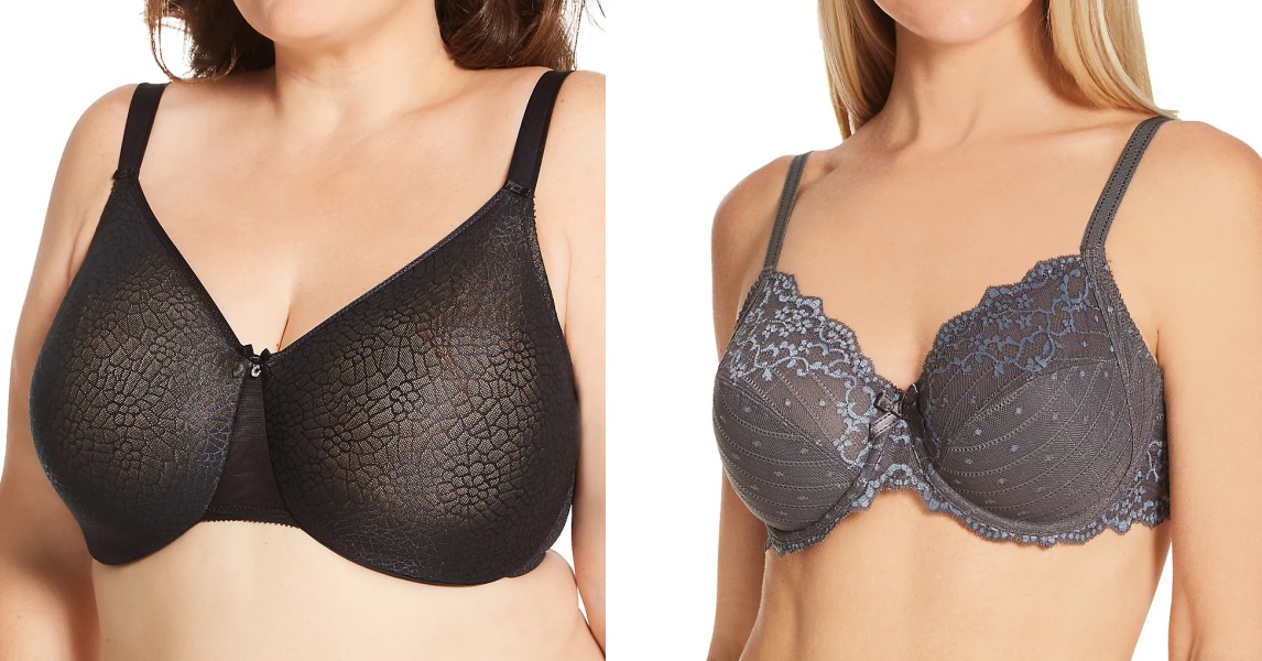 Plus size bras and lingerie in soft seamless styles offer a nice smooth look under clothing.