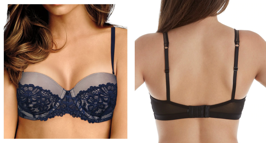 demi cup bra
