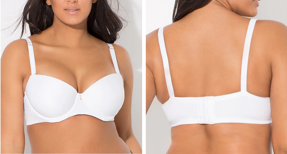 plus size demi bra