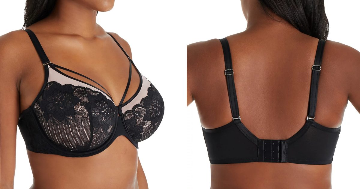 Pushup bras with contoured underwire cups and lightly shaped padding offer a natural look.