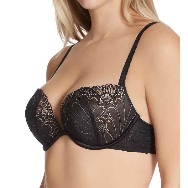Graduated padding provides a more natural look with push up bras