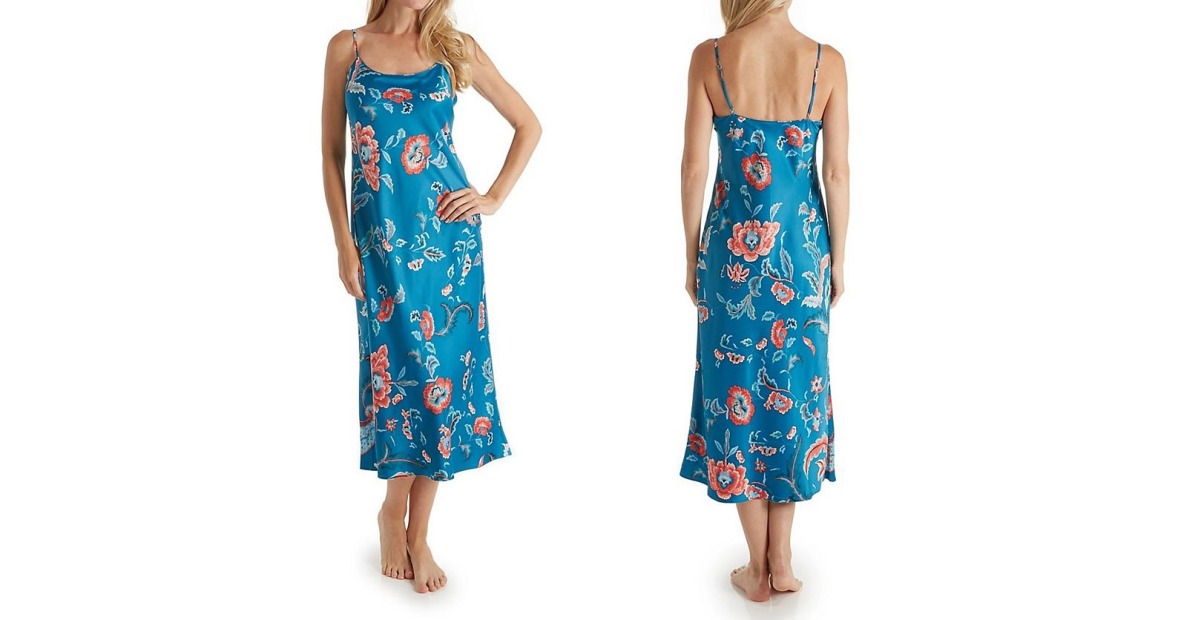 satin nightgown