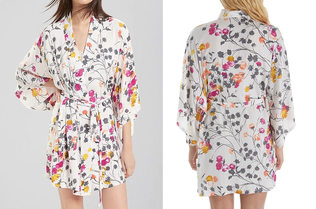 satin robe