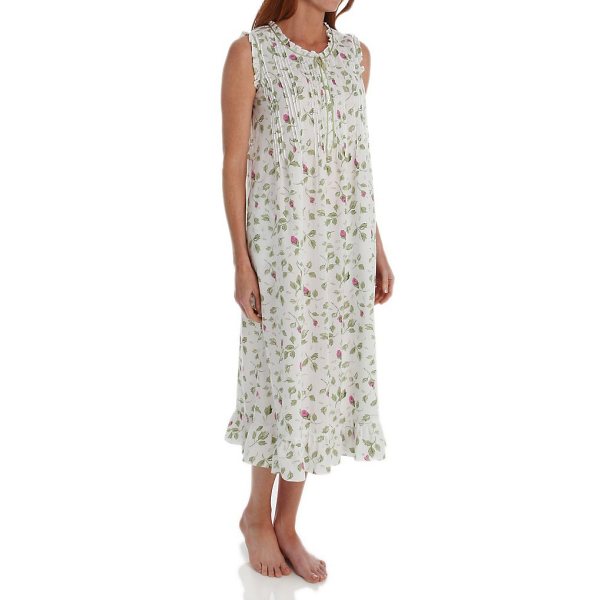 Comfortable cotton gowns can be worn year round.