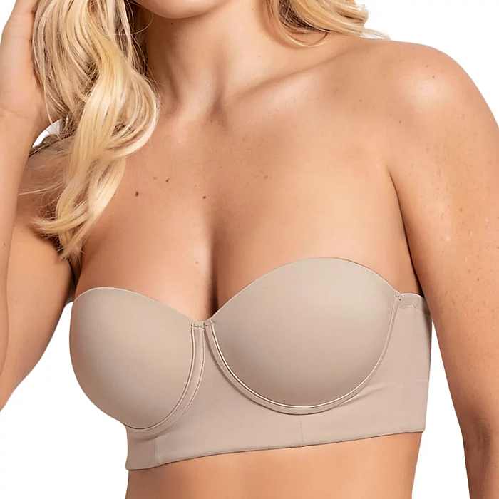strapless bra