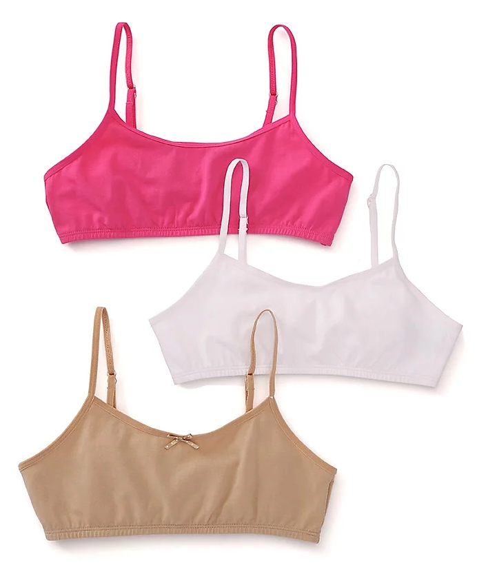 The Girls In Training Bras Guide How To Their Panic