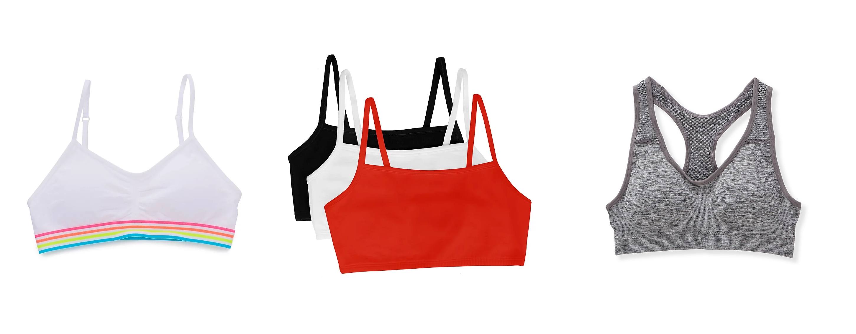 girls in training bras