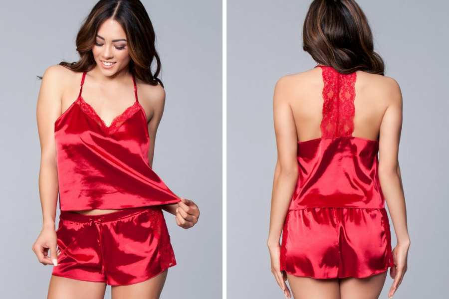 One of the top 10 valentine gifts? Satin lingerie - in sensational colors that are bold and beautiful.