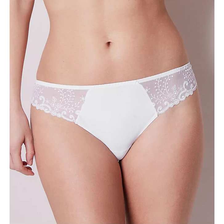 Thongs are a great way to keep cool under a heavy wedding dress on your special day!