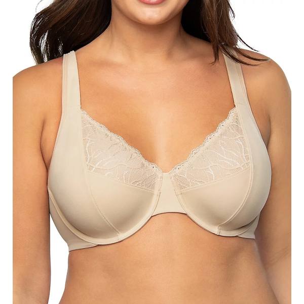 A minimizer bra is a great way to minimize excess spillage!