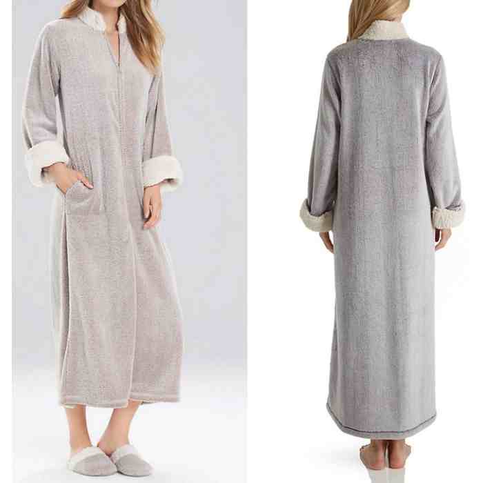 velour robes