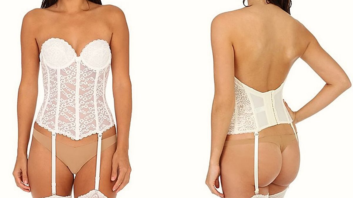 We love that longline bras are long in the front and low in the back - perfect for so many of today's wedding dresses.