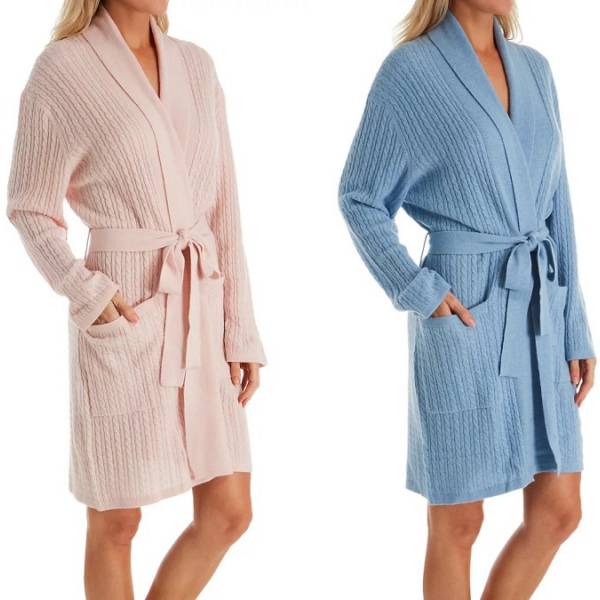 Did you know that cashmere is one of most popular luxury robes?
