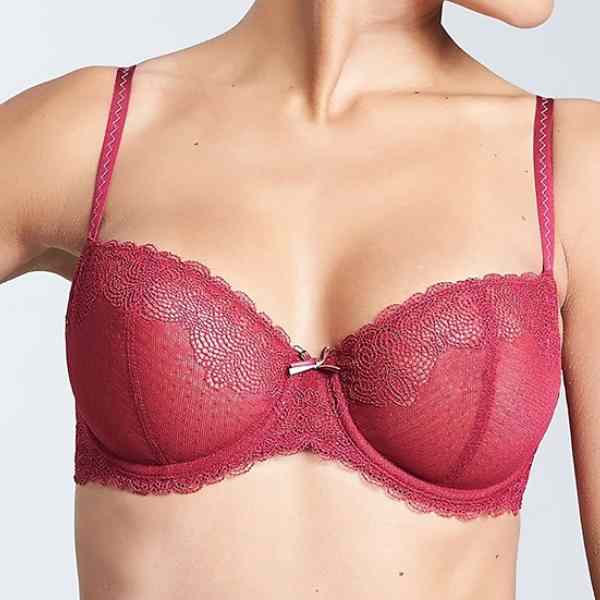 Pretty demi bras are a pretty choice for low cut clothing favorites!