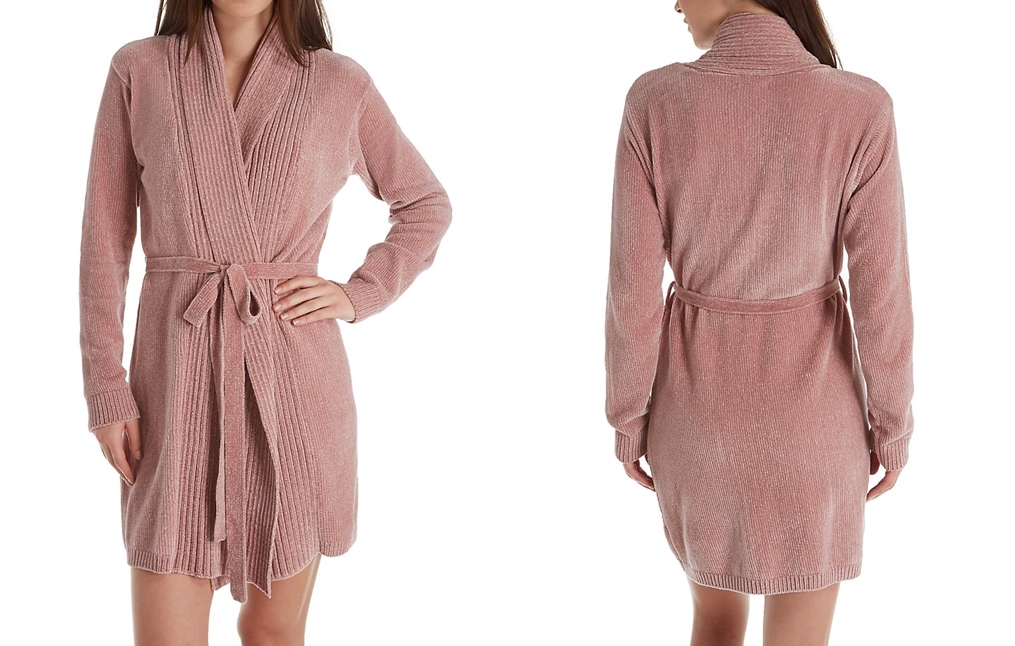 chenille robe