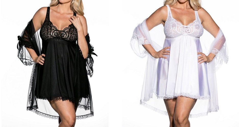 plus size lingerie