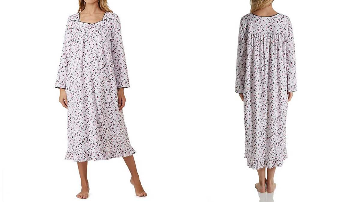 Looking for a long and roomy style? Flannel nightgowns for women are an excellent option.