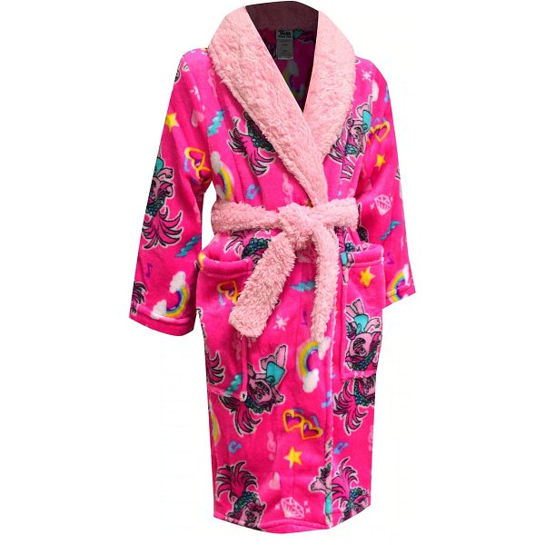 Girls robes with attached belts ensure they don't get lost.