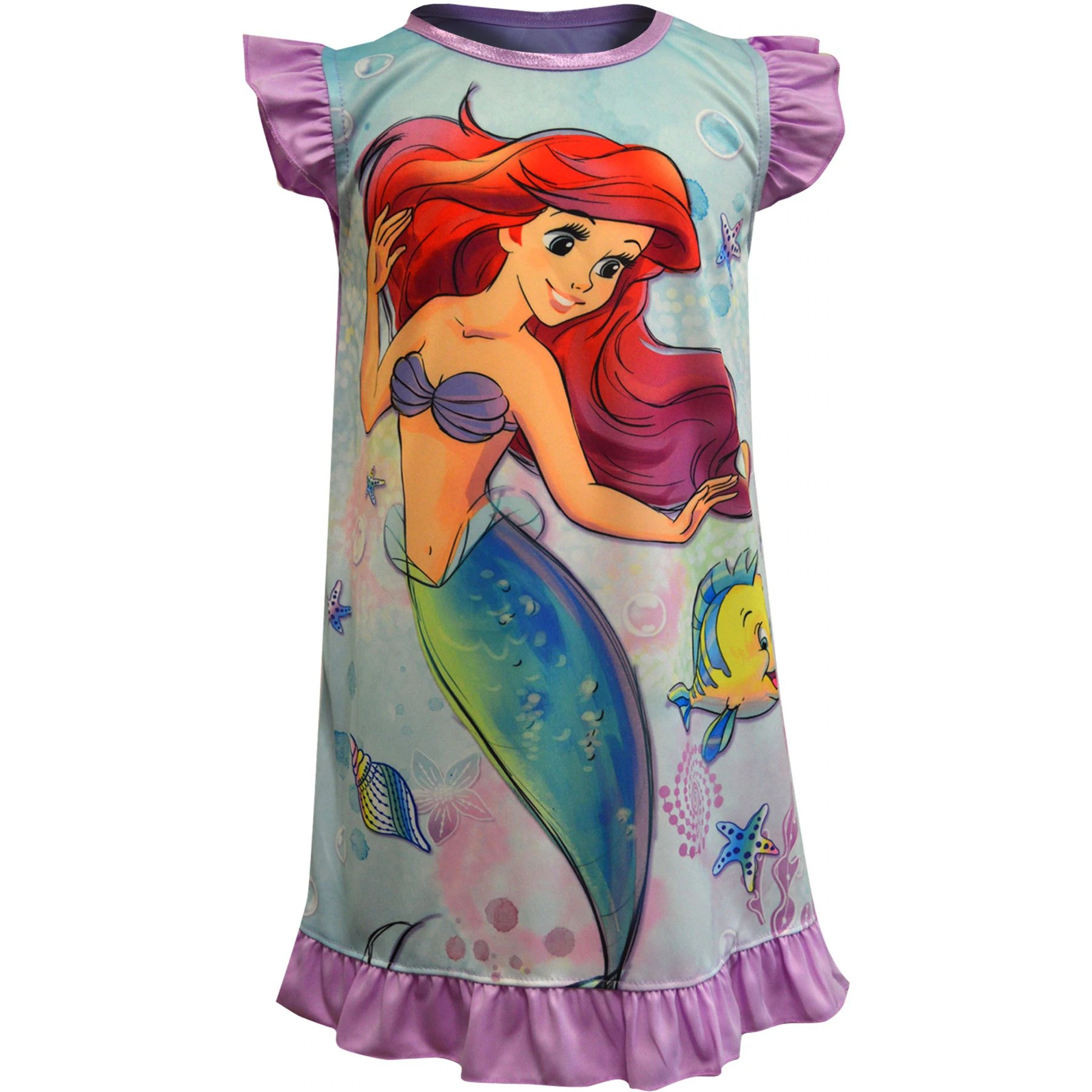 Ariel from the Little Mermaid are one of the most popular nightgowns for girls.