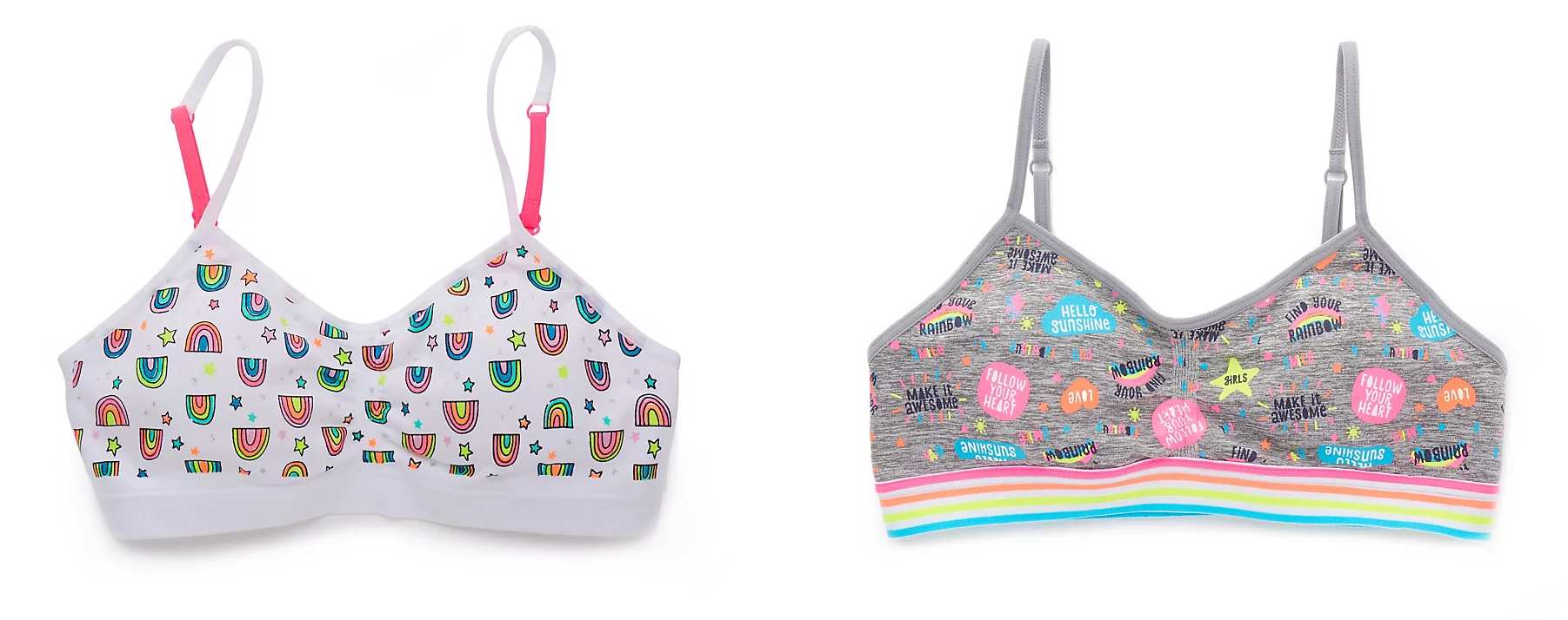 girls training bras