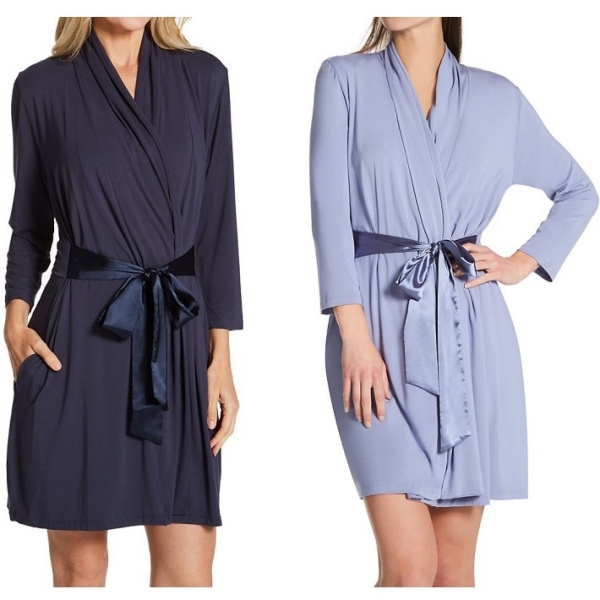 Looking for a lightweight robe? Microfiber robes are soft, silky and easy wearing.