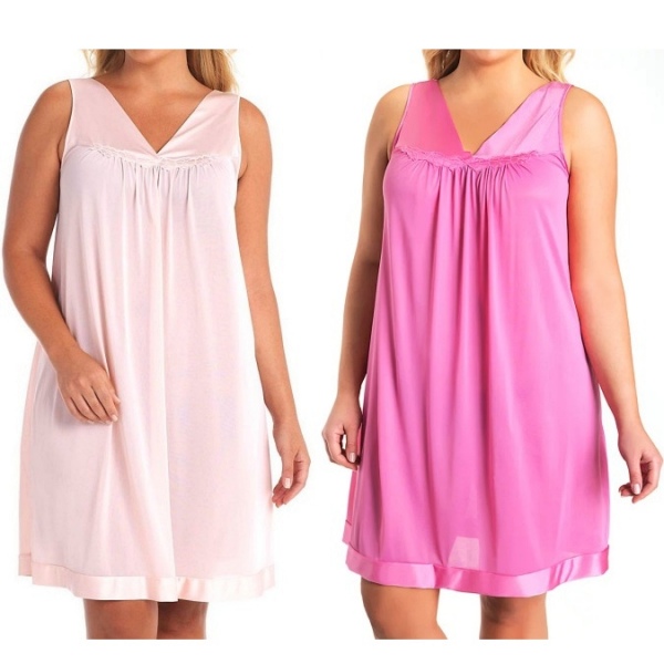 Nylon nightgowns are lightweight and super comfortable for everyday wear.