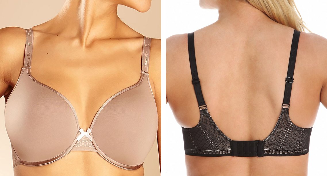 A smooth seamless brassiere is one of the best bras for knitwear.