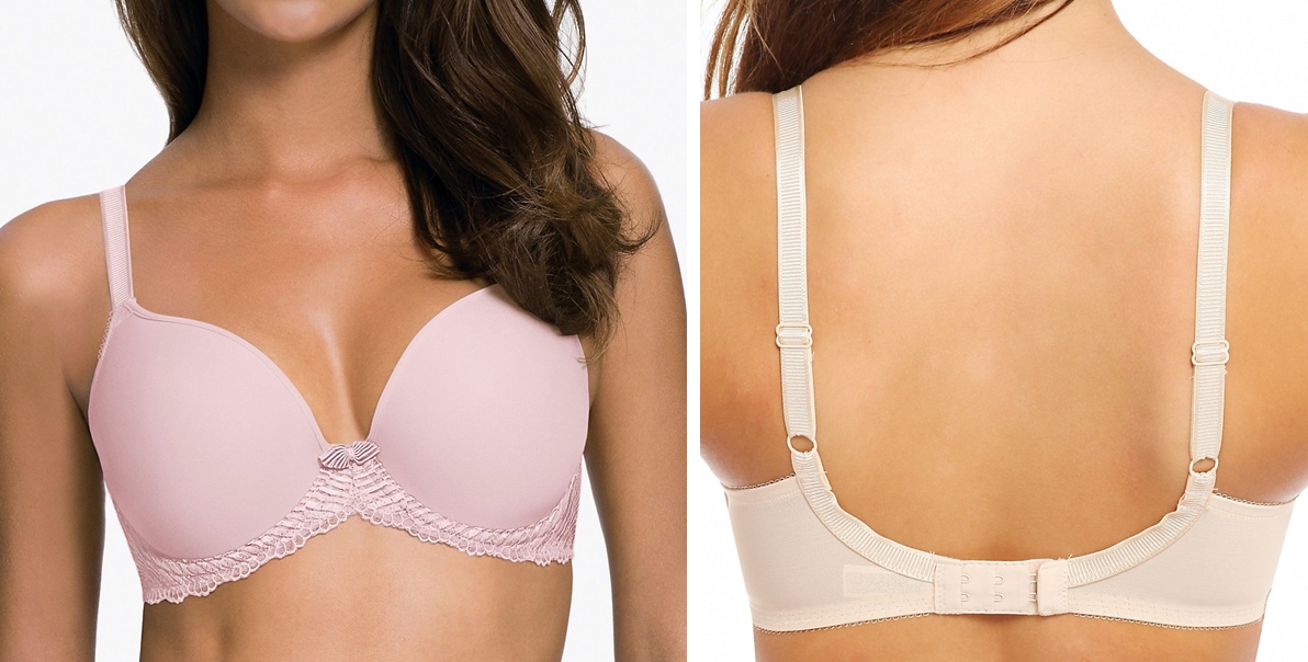 Seamless full bras offer a smooth polished look.